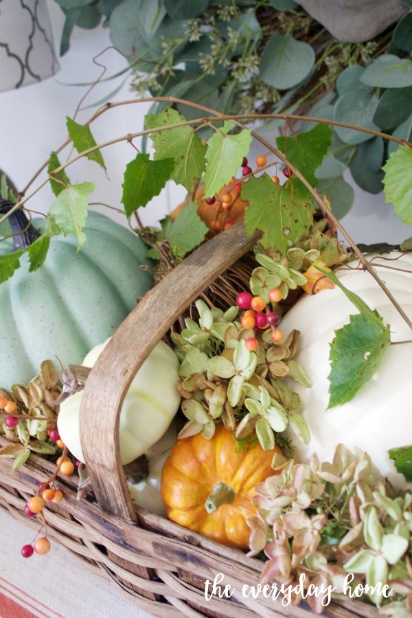 A Rustic Fall Basket | The Everyday Home