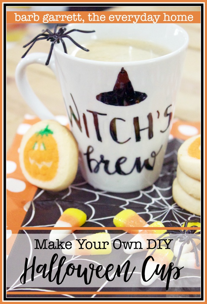 Make Your Own DIY Halloween Cup | The Everyday Home