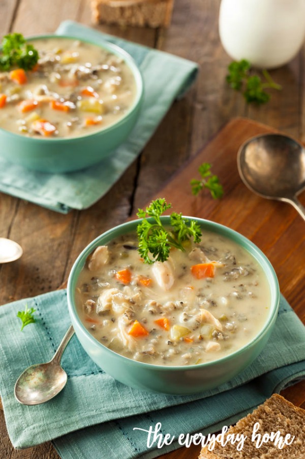 Using Thanksgiving Leftovers for a Turkey Soup | The Everyday Home