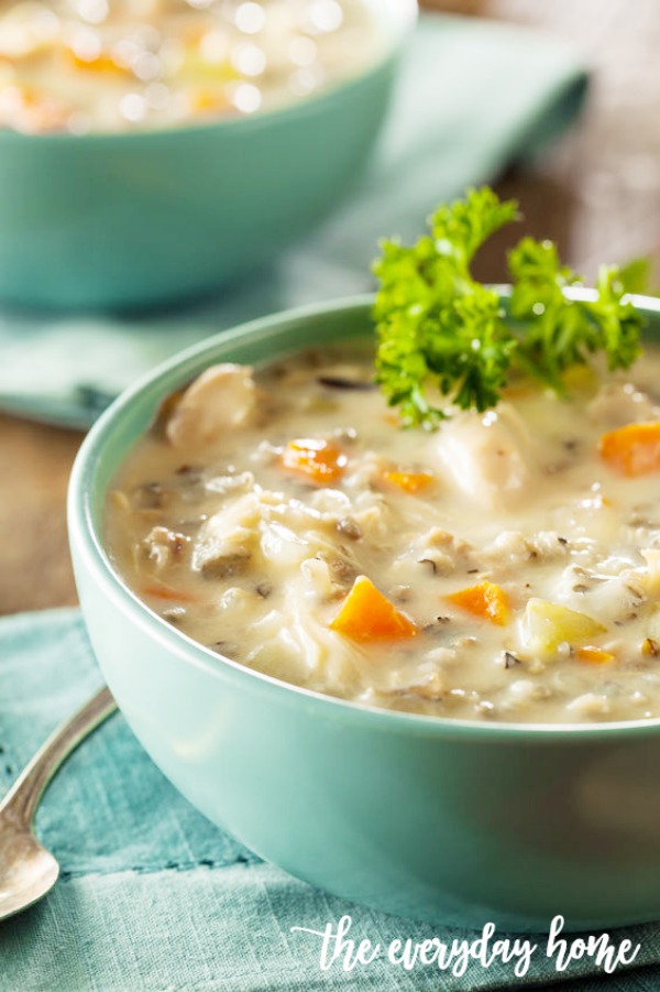 Thanksgiving Leftovers Turkey Soup | The Everyday Home