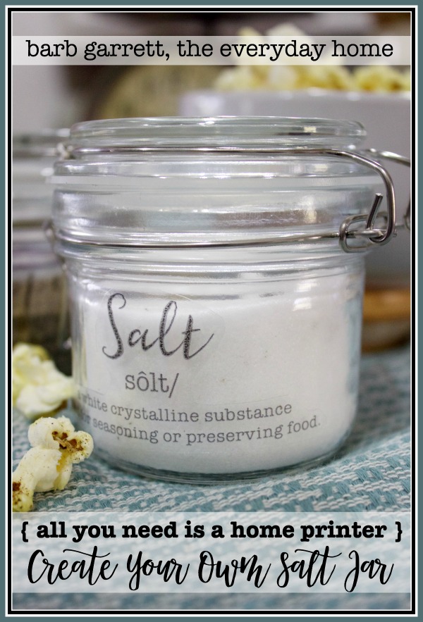 Create Your Own Salt and Pepper Jars | The Everyday Home