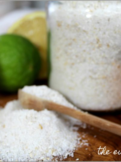 DIY Citrus Bath Salts | the everyday home